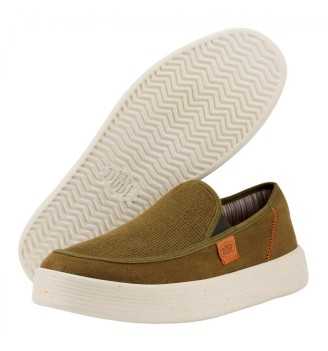 Scarpe Hey Dude Sunapee Coastline Uomo Verde Oliva | Hey Dude | 