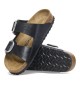 Ciabatta Birkenstock Arizona Big Buckle Birko Flor Donna Nero Liquirizia | Birkenstock | 