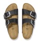 Ciabatta Birkenstock Arizona Big Buckle Birko Flor Donna Nero Liquirizia | Birkenstock | 