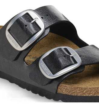Ciabatta Birkenstock Arizona Big Buckle Birko Flor Donna Nero Liquirizia | Birkenstock | 