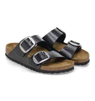 Ciabatta Birkenstock Arizona Big Buckle Birko Flor Donna Nero Liquirizia | Birkenstock | 