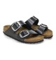 Ciabatta Birkenstock Arizona Big Buckle Birko Flor Donna Nero Liquirizia | Birkenstock | 