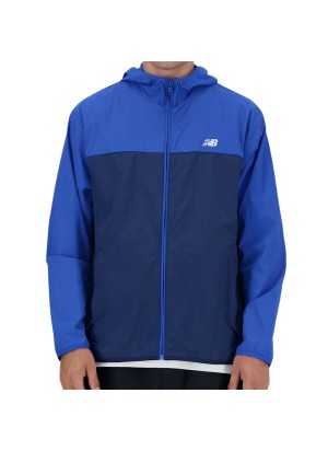 Giacca New Balance Athletics Woven Jacket Blu Oasi MJ41506BUL