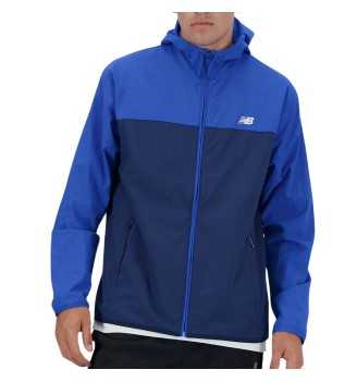 Giacca A Vento New Balance Athletics Woven Jacket Uomo Blu Oasi | New Balance | 