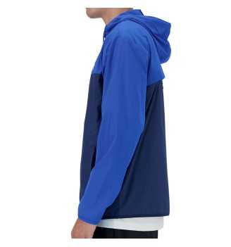 Giacca A Vento New Balance Athletics Woven Jacket Uomo Blu Oasi | New Balance | 