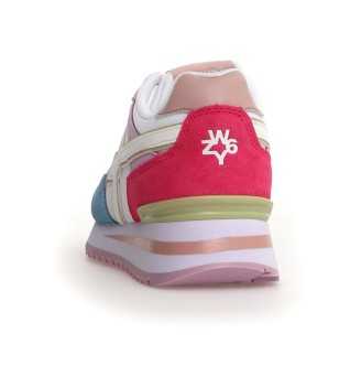 Scarpe W6yz Yak J Bianco Rosa | W6YZ | 