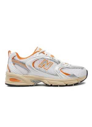 Scarpe New Balance 530 Unisex Bianco Ed Arancione MR530EB