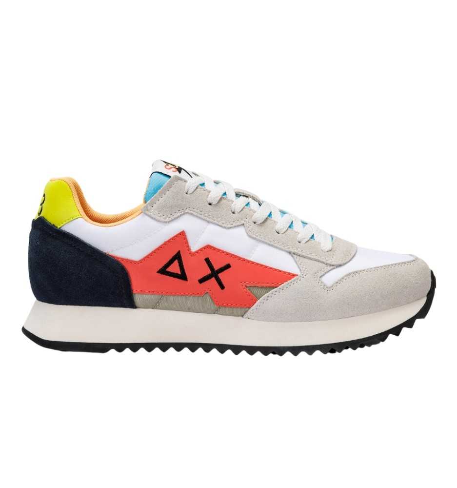 Scarpe Sun68 Niki Crazy Boy Bianco Z34123 01