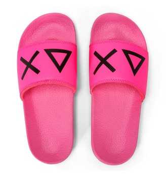 Ciabatte Sun68 Girl's Slippers Logo Fucsia Fluo | Sun68 | 