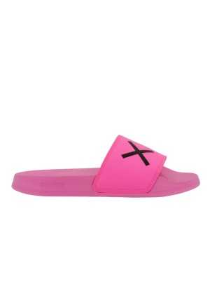 Ciabatte Sun68 Girl's Slippers Logo Fucsia Fluo X34403 62