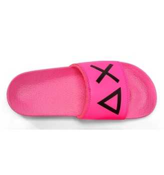 Ciabatte Sun68 Girl's Slippers Logo Fucsia Fluo | Sun68 | 