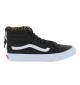 Scarpe Vans Sk8 Hi Slim Zip Unisex Pelle Nera VXH8DU1