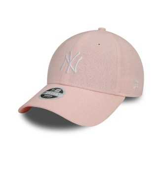 Cappello New Era 9Forty Regolabile Mlb Linen New York Yankees Donna Rosa 60503462