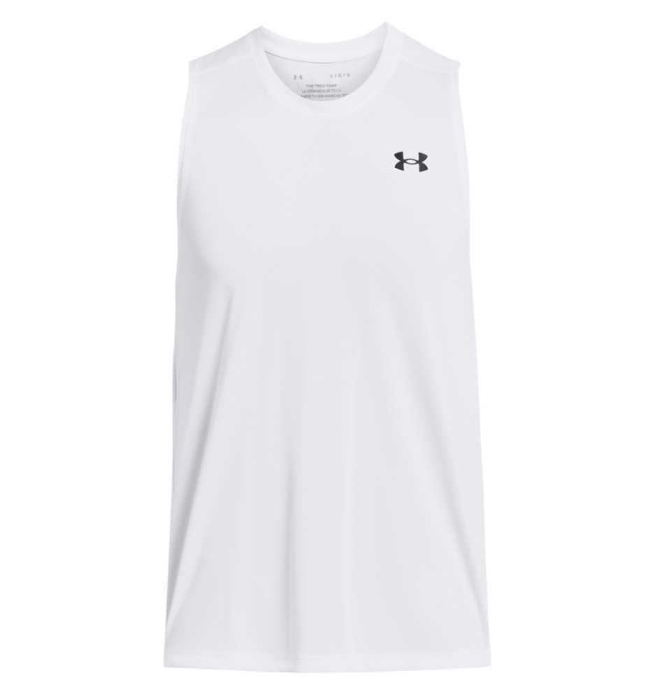 Canotta Under Armour Tech Bianco 1382795 100