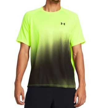 Maglietta Under Armour Tech Fade Giallo Inteso | Under Armour | 