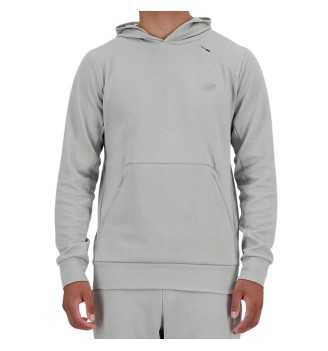 Felpa Con Cappuccio New Balance Tech Knit Grigio Atletico MT41139AG