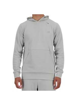Felpa Con Cappuccio New Balance Tech Knit Grigio Atletico MT41139AG