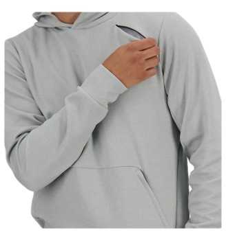 Felpa Con Cappuccio New Balance Tech Knit Grigio Atletico | New Balance | 