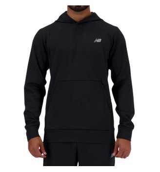 Felpa Con Cappuccio New Balance Tech Knit Nero MT41139BK