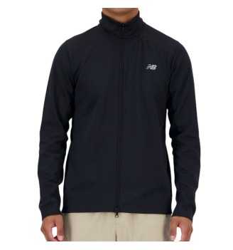 Felpa A Zip Intera New Balance Tech Knit Nero MJ41178BK