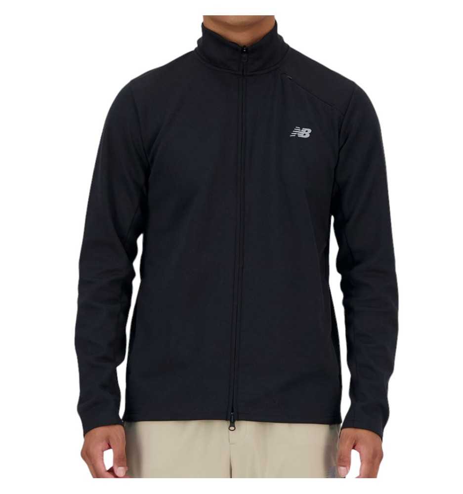 Felpa A Zip Intera New Balance Tech Knit Nero MJ41178BK