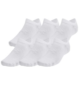 Calzini Under Armour Essential Corti 6Paia Bianco 1382611 100