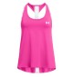 Canotta Under Armour Knockout Bambina Ribelle Rosa Fucsia 1363374 652