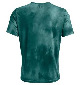 Maglietta Under Armour Rush Vent Stampato Turchese Verde | Under Armour | 