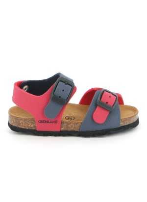 Sandalo Grunland Aria Bambino Blu E Rosso Mix SB0025-BLU-MIX