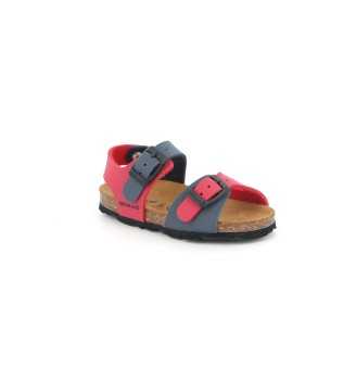 Sandalo Grunland Aria Neonato Blu E Rosso Mix | Grunland | 