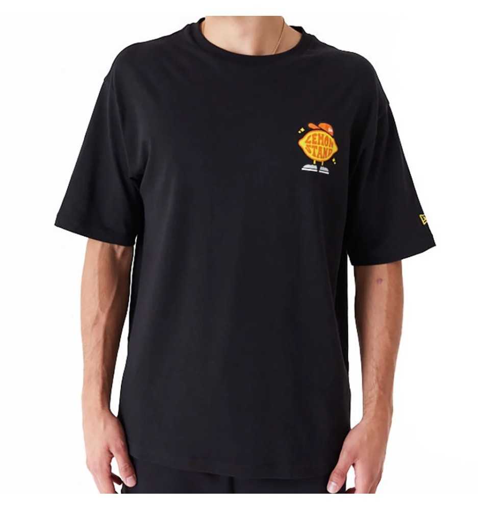 Maglietta New Era Oversize Lemon Stand Fruit Graphic Giallo E Nero 60502631