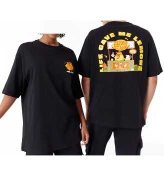 Maglietta New Era Oversize Lemon Stand Fruit Graphic Giallo E Nero | New Era | 