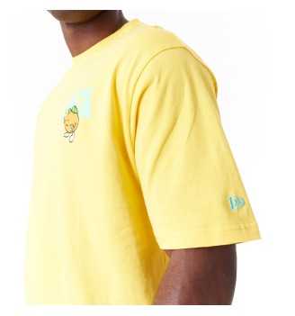 Maglietta New Era Oversize Pool Party Fruit Graphic Giallo | New Era | 