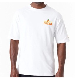 Maglietta New Era Oversize Keepin It Fresh Fruit Graphic Bianco 60502633