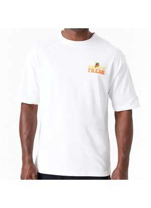 Maglietta New Era Oversize Keepin It Fresh Fruit Graphic Bianco 60502633
