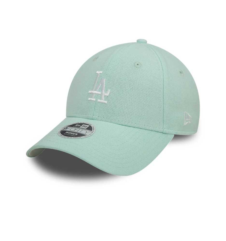 Cappello New Era 9Forty Regolabile Los Angeles Dodgers Womens Mlb Linen Menta 60503464