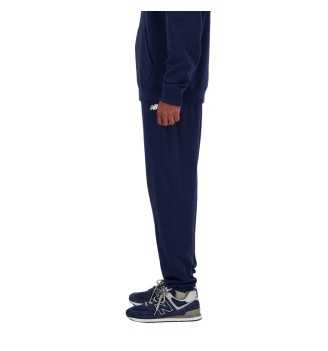 Pantaloni New Balance French Terry Jogger Blu Navy 428 | New Balance | 