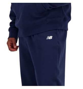 Pantaloni New Balance French Terry Jogger Blu Navy 428 | New Balance | 