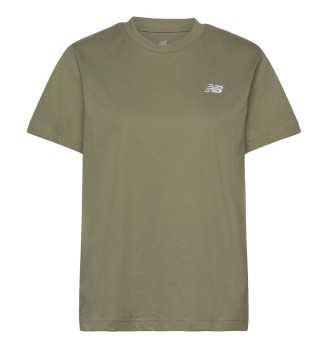 Maglietta New Balance Jersey Small Logo Grigio Olive 320 WT41509-DEK