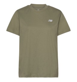 Maglietta New Balance Jersey Small Logo Grigio Olive 320 WT41509-DEK