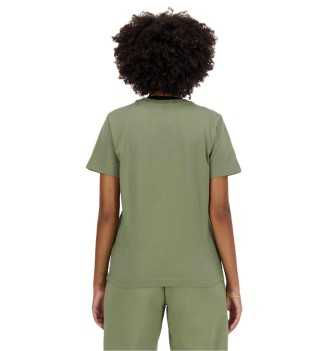 Maglietta New Balance Jersey Small Logo Grigio Oliva 320 | New Balance | 