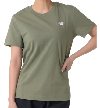 Maglietta New Balance Jersey Small Logo Grigio Oliva 320 | New Balance | 