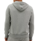 Felpa A Zip Intera New Balance Small Logo Con Cappuccio Grigio 053 | New Balance | 