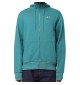 Felpa A Zip Intera New Balance Small Logo Con Cappuccio Turchese 317 MJ23600VDA