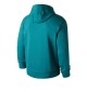 Felpa A Zip Intera New Balance Small Logo Con Cappuccio Turchese 317 | New Balance | 