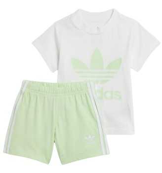 Completo Adidas Trefoil Set Bianco E Verde IR6871