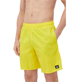 Pantaloncini Adidas Solid Clx Swim Basic Da Nuoto Normali Giallo | Adidas | 