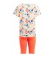 Completo Adidas Florale Da Bici Set Arancione E Multicolore | Adidas | 