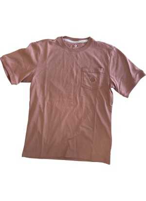 Maglietta Converse Skate Pocket Marrone 10027279-A01
