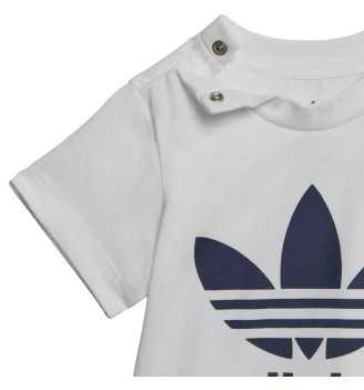 Completo Adidas Adicolor Set Infant Blu Indigo E Bianco | Adidas | 